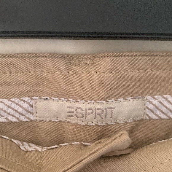 ESPRIT Khaki Trousers - Picture 2 of 3